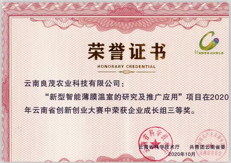 年度最佳农业解决方案奖